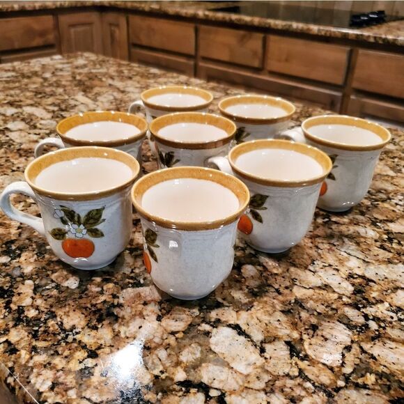 Mikasa Garden Club Delight EC 460 coffee cups - Picture 5 of 14